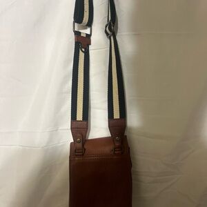 Brown Leather Crossbody Bag
